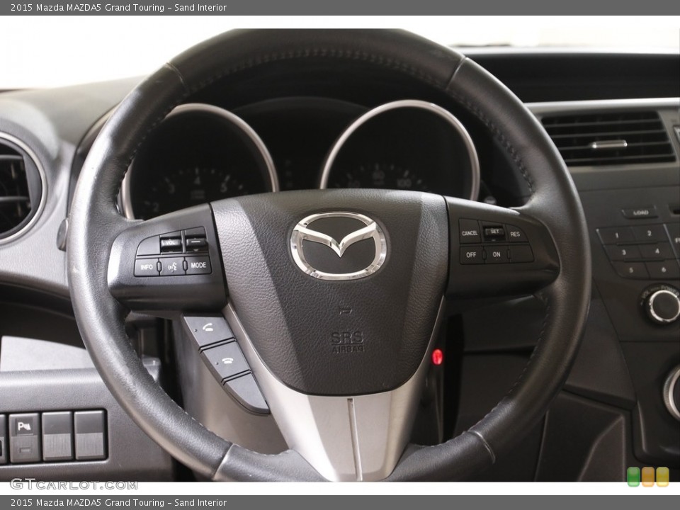 Sand Interior Steering Wheel for the 2015 Mazda MAZDA5 Grand Touring #142128156