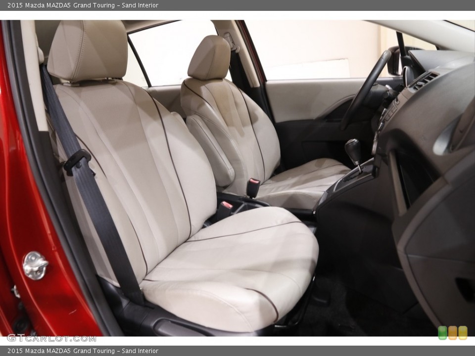 Sand Interior Front Seat for the 2015 Mazda MAZDA5 Grand Touring #142128315