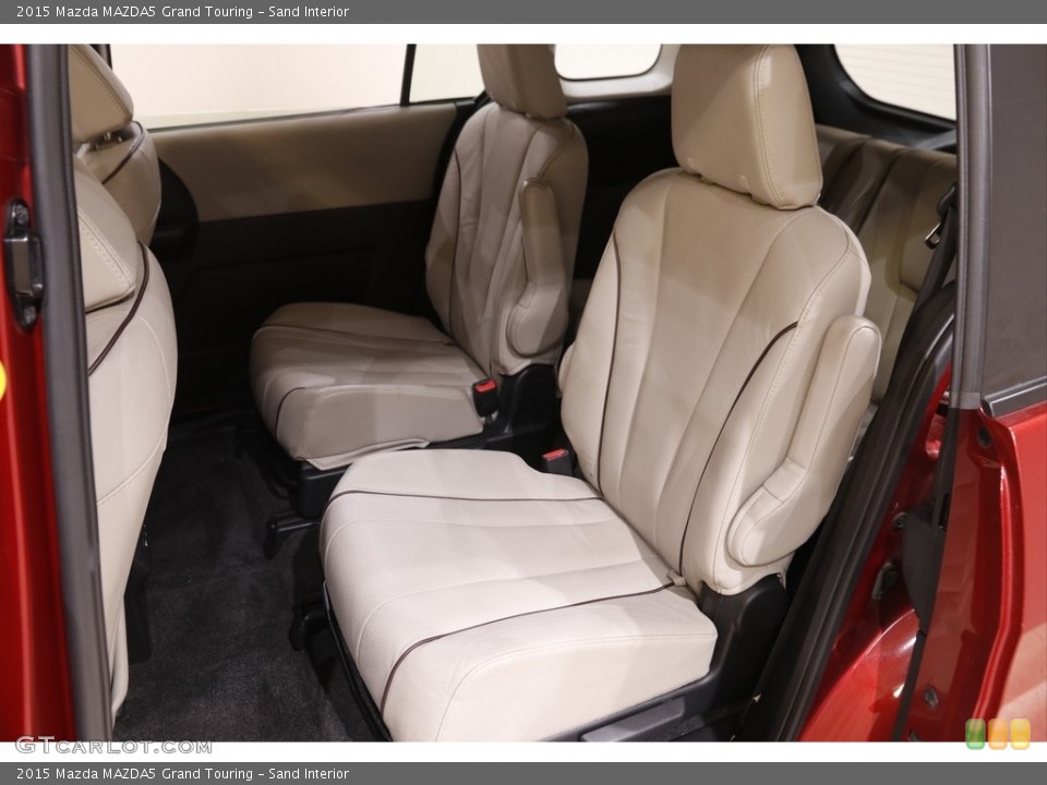 Sand Interior Rear Seat for the 2015 Mazda MAZDA5 Grand Touring #142128357