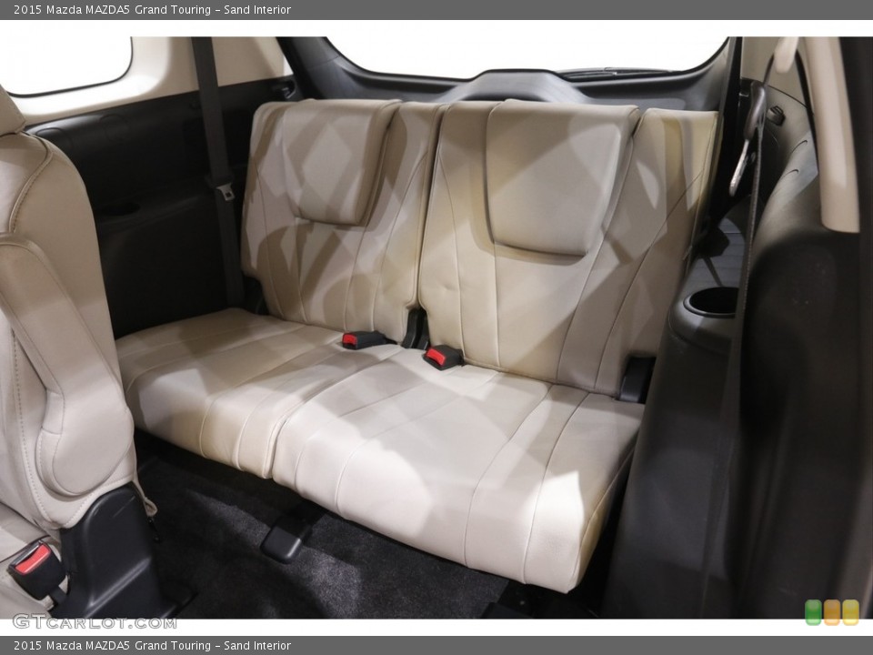 Sand Interior Rear Seat for the 2015 Mazda MAZDA5 Grand Touring #142128381