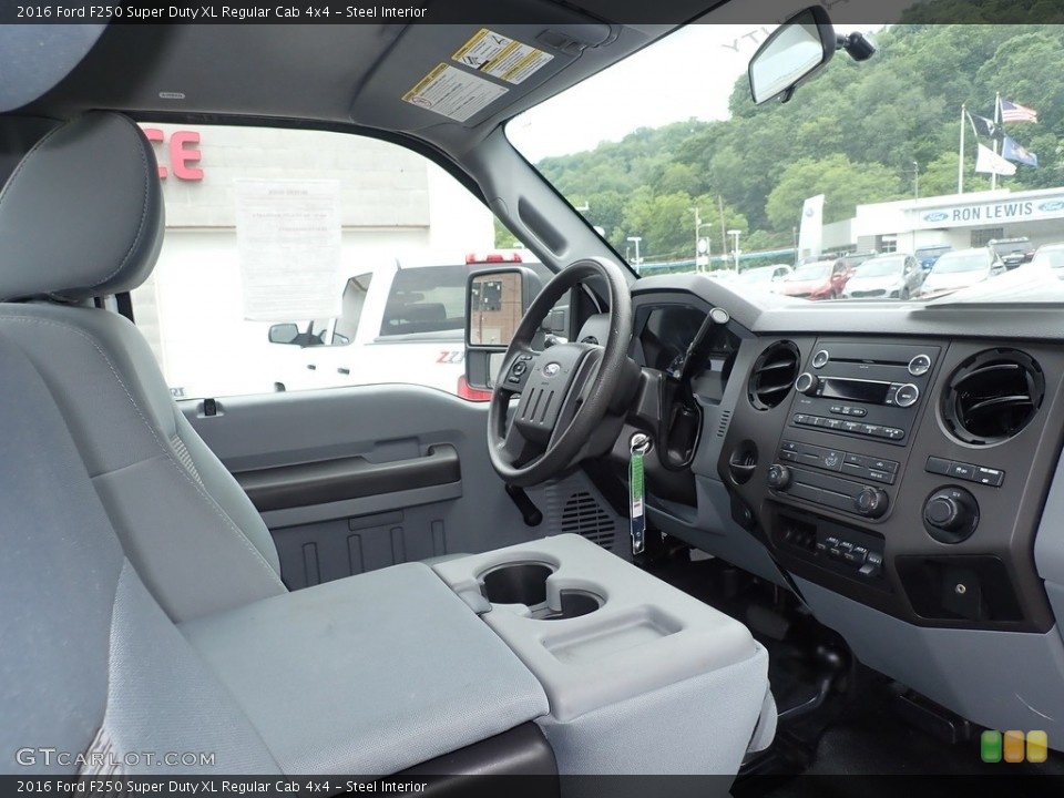 Steel Interior Dashboard for the 2016 Ford F250 Super Duty XL Regular Cab 4x4 #142130142