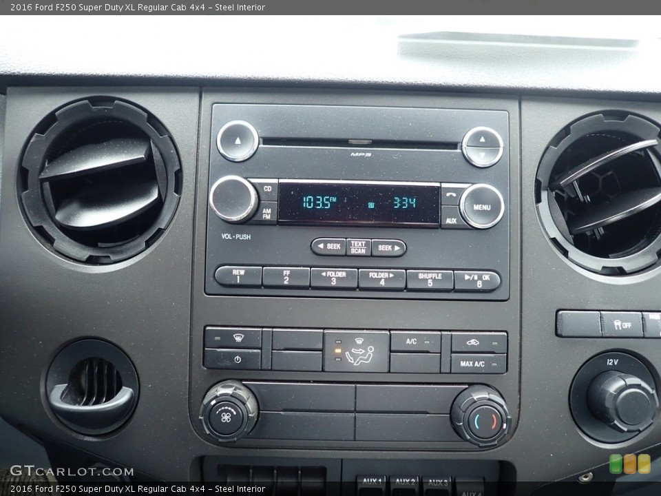 Steel Interior Controls for the 2016 Ford F250 Super Duty XL Regular Cab 4x4 #142130253