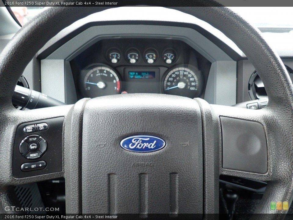 Steel Interior Steering Wheel for the 2016 Ford F250 Super Duty XL Regular Cab 4x4 #142130277