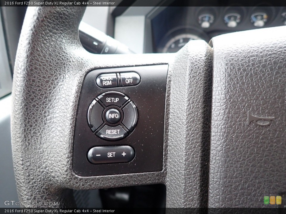 Steel Interior Steering Wheel for the 2016 Ford F250 Super Duty XL Regular Cab 4x4 #142130305