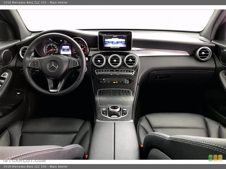 Black Interior Dashboard for the 2018 Mercedes-Benz GLC 300 #142130442