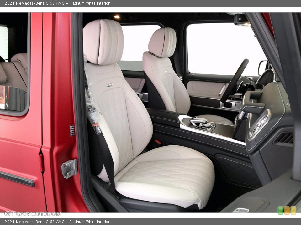 Platinum White Interior Photo for the 2021 Mercedes-Benz G 63 AMG #142135128