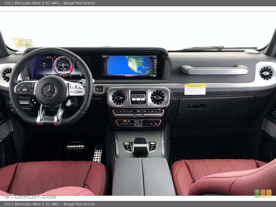 Bengal Red Interior Dashboard for the 2021 Mercedes-Benz G 63 AMG #142136638