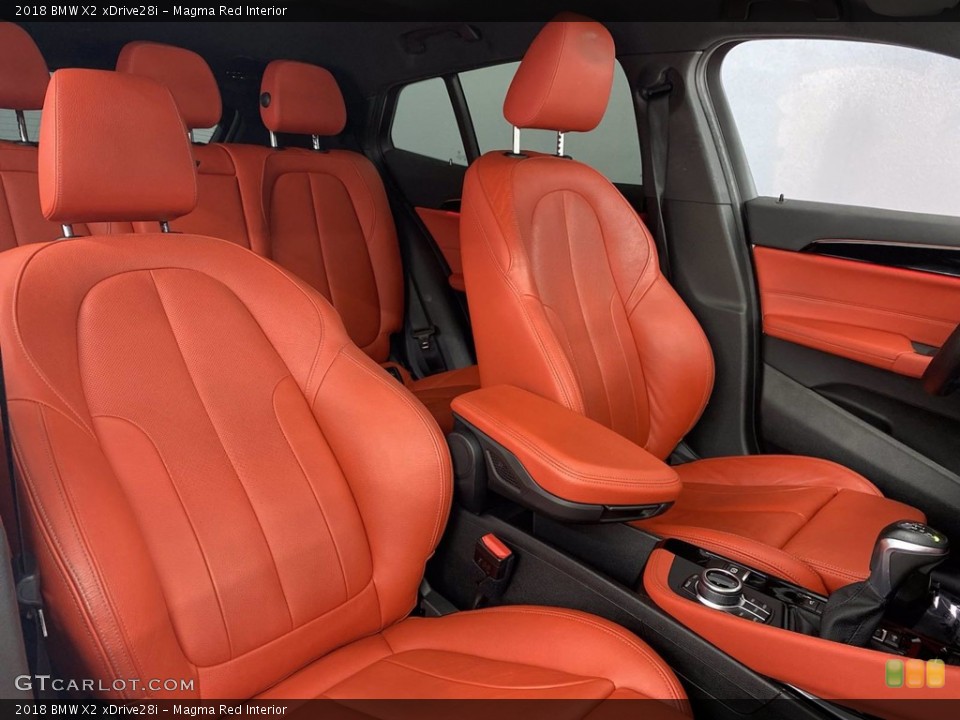 Magma Red 2018 BMW X2 Interiors