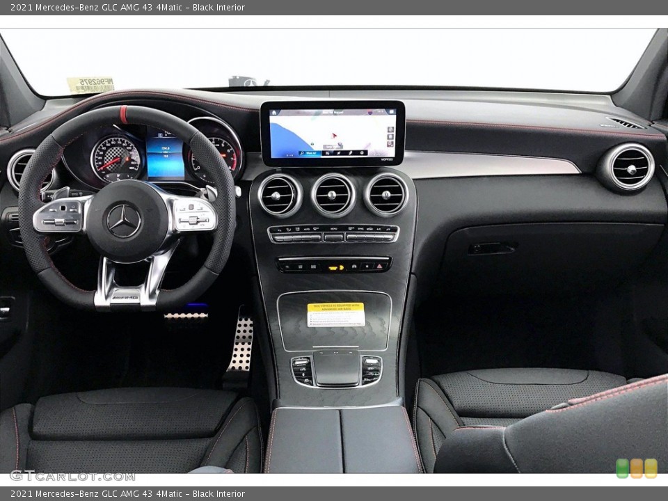 Black Interior Dashboard for the 2021 Mercedes-Benz GLC AMG 43 4Matic #142138681