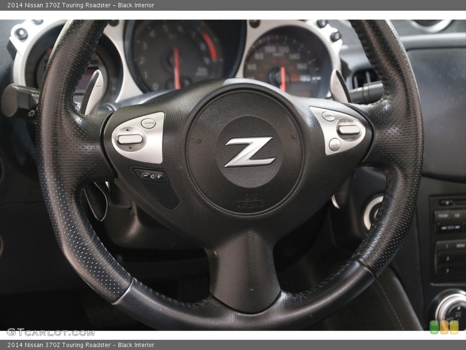 Black Interior Steering Wheel for the 2014 Nissan 370Z Touring Roadster #142139134