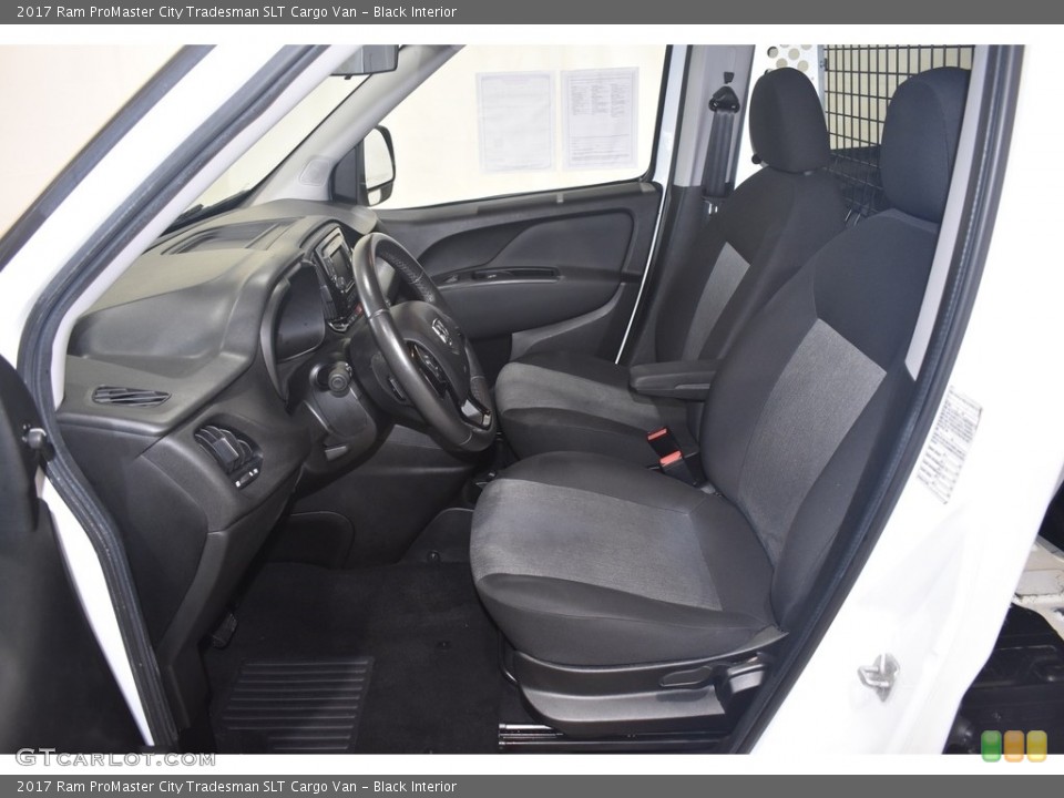 Black Interior Front Seat for the 2017 Ram ProMaster City Tradesman SLT Cargo Van #142140361