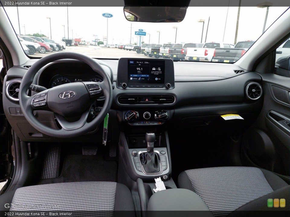 Black Interior Dashboard for the 2022 Hyundai Kona SE #142143063