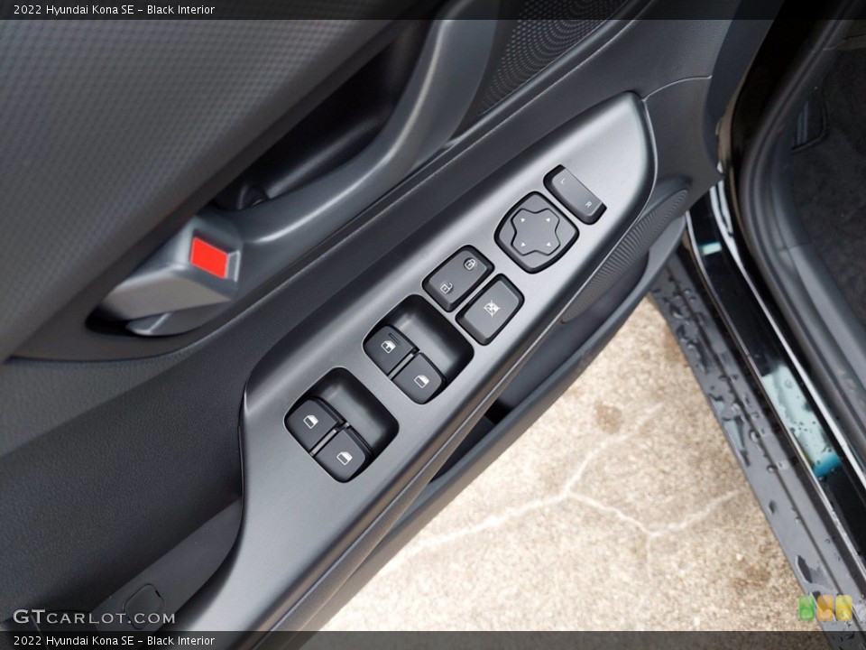 Black Interior Controls for the 2022 Hyundai Kona SE #142143253