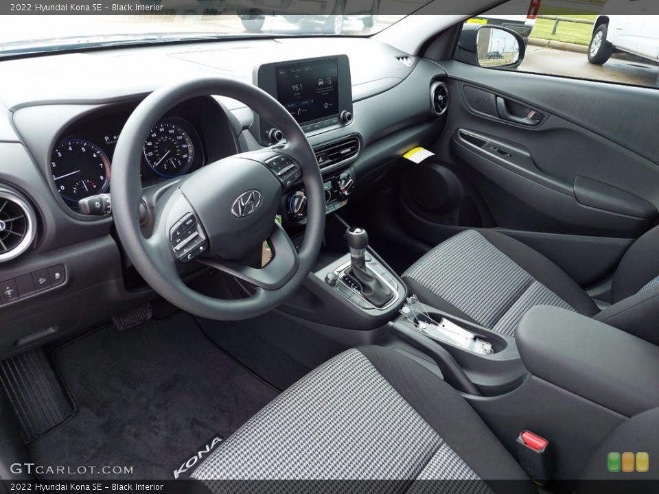Black Interior Front Seat for the 2022 Hyundai Kona SE #142143445