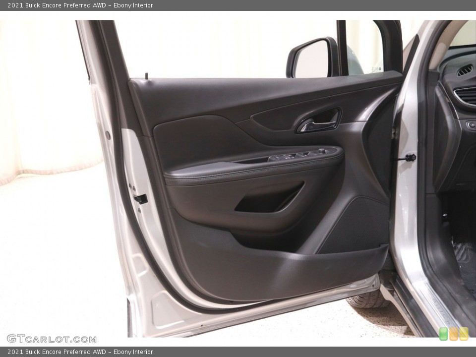 Ebony Interior Door Panel for the 2021 Buick Encore Preferred AWD #142144003