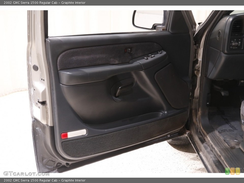 Graphite Interior Door Panel for the 2002 GMC Sierra 1500 Regular Cab #142144530