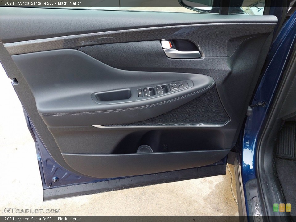 Black Interior Door Panel for the 2021 Hyundai Santa Fe SEL #142144906