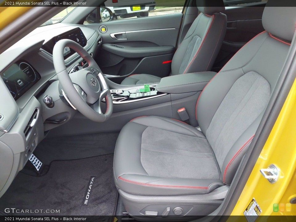 Black Interior Photo for the 2021 Hyundai Sonata SEL Plus #142145323