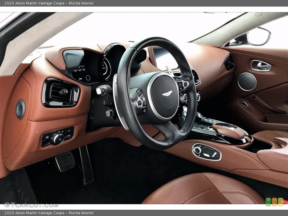 Mocha Interior Dashboard for the 2020 Aston Martin Vantage Coupe #142146445