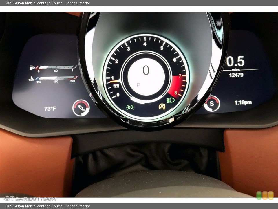 Mocha Interior Gauges for the 2020 Aston Martin Vantage Coupe #142146484