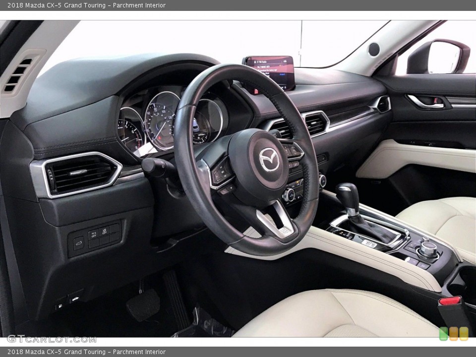 Parchment Interior Dashboard for the 2018 Mazda CX-5 Grand Touring #142146640