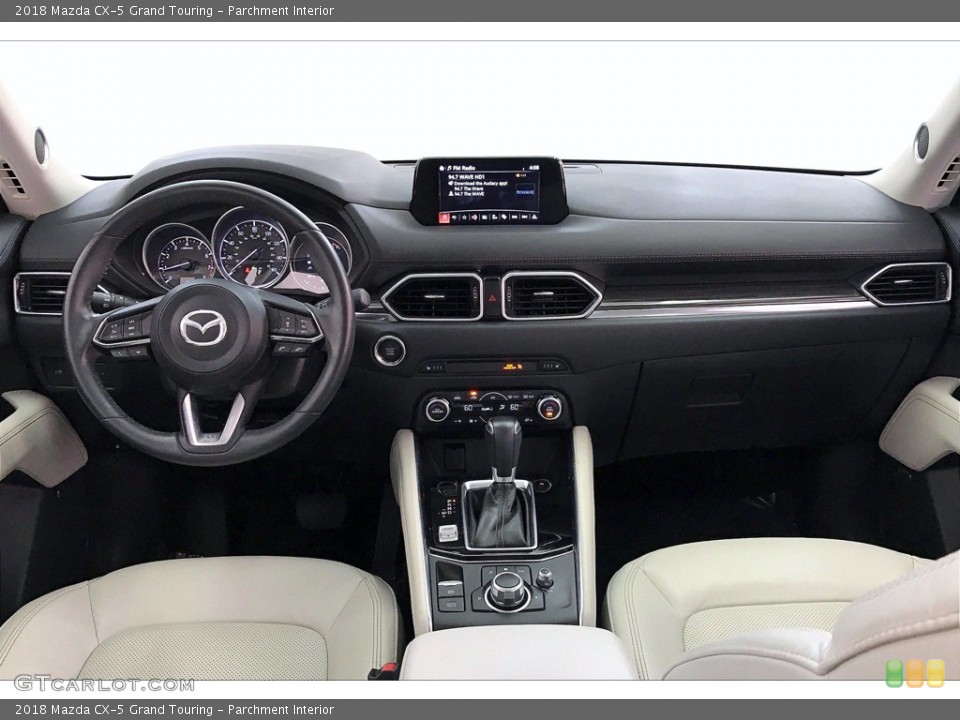 Parchment Interior Dashboard for the 2018 Mazda CX-5 Grand Touring #142146646