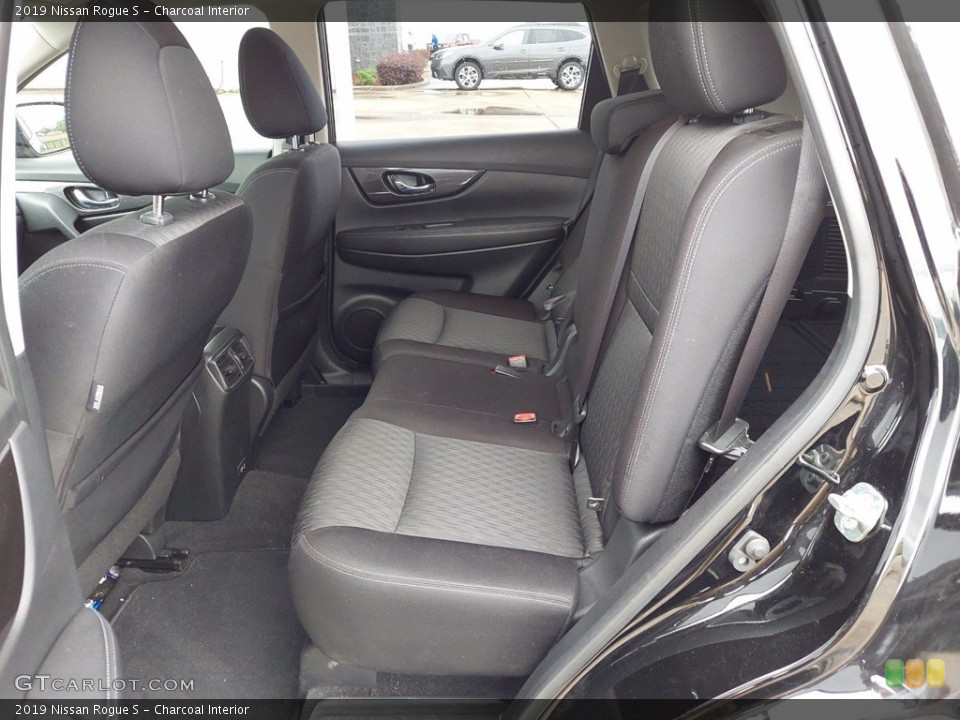 Charcoal Interior Rear Seat for the 2019 Nissan Rogue S #142147718