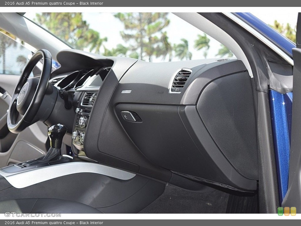 Black Interior Dashboard for the 2016 Audi A5 Premium quattro Coupe #142148253
