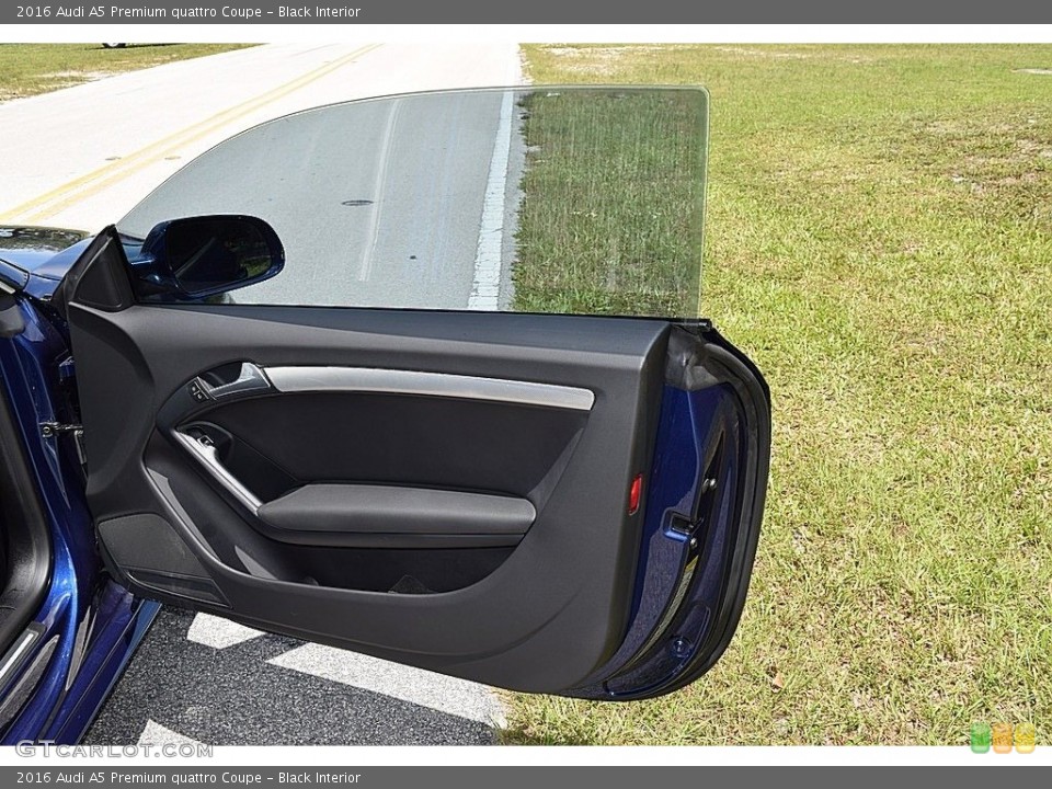 Black Interior Door Panel for the 2016 Audi A5 Premium quattro Coupe #142148279
