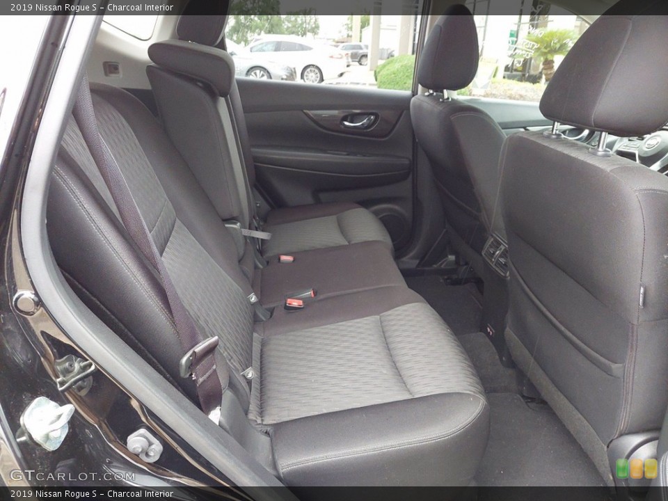 Charcoal Interior Rear Seat for the 2019 Nissan Rogue S #142148292
