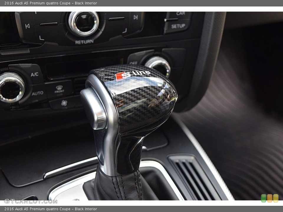 Black Interior Transmission for the 2016 Audi A5 Premium quattro Coupe #142148369