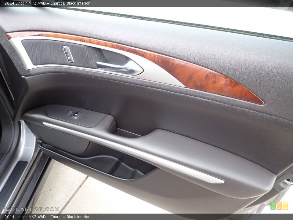 Charcoal Black Interior Door Panel for the 2014 Lincoln MKZ AWD #142148807