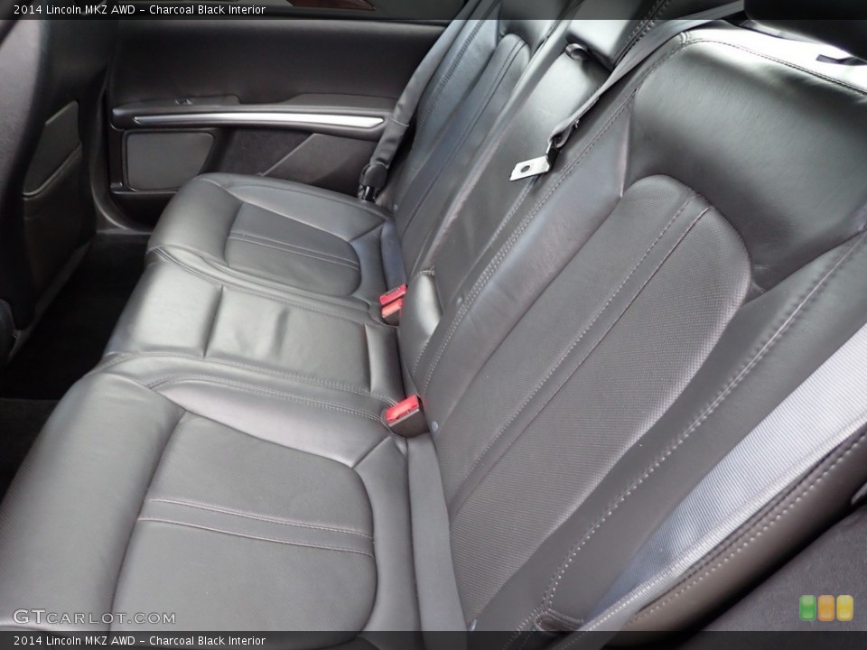 Charcoal Black Interior Rear Seat for the 2014 Lincoln MKZ AWD #142148870