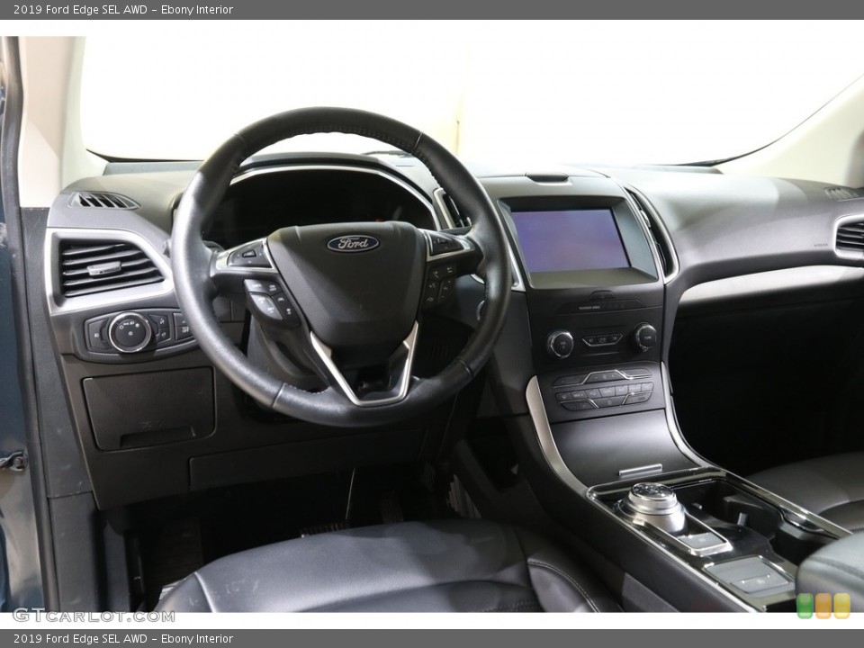 Ebony Interior Dashboard for the 2019 Ford Edge SEL AWD #142149641