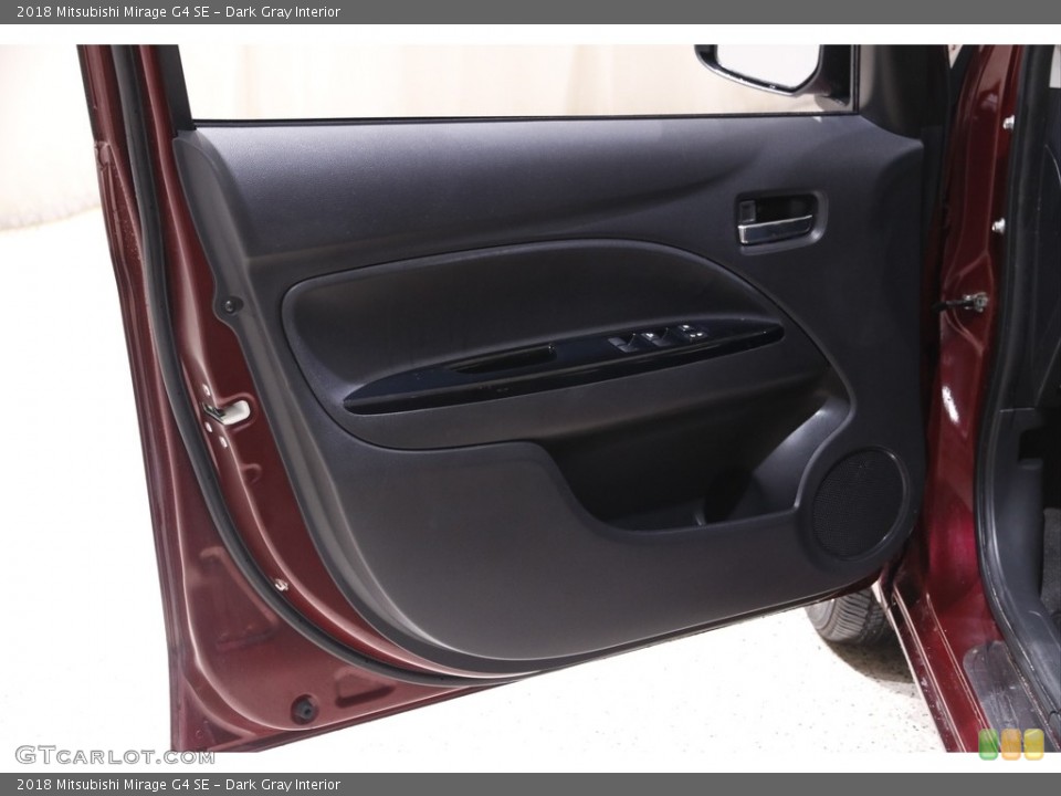 Dark Gray Interior Door Panel for the 2018 Mitsubishi Mirage G4 SE #142150312