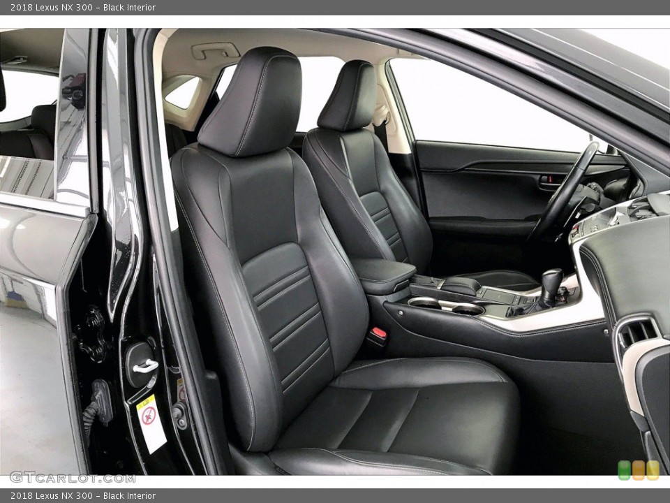 Black Interior Front Seat for the 2018 Lexus NX 300 #142151636