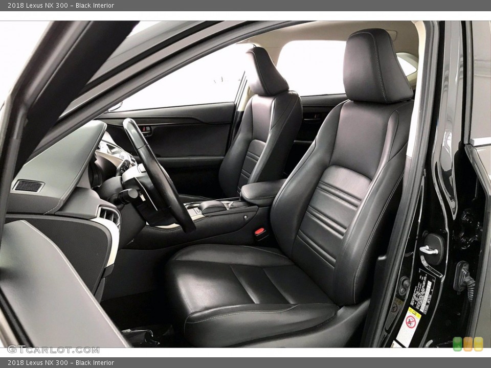 Black Interior Front Seat for the 2018 Lexus NX 300 #142151862