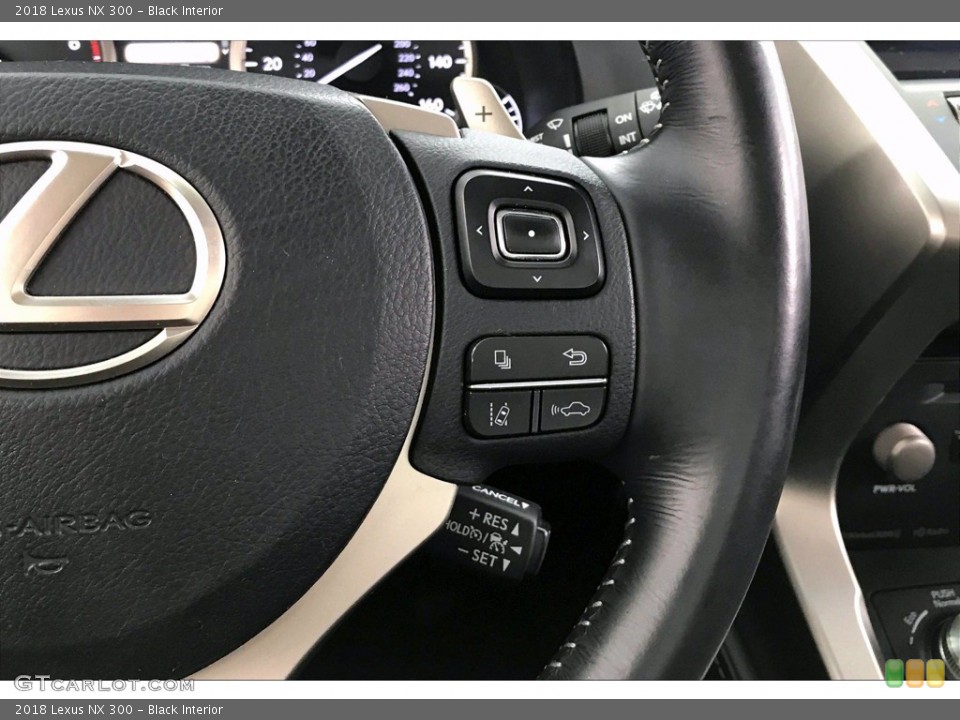 Black Interior Steering Wheel for the 2018 Lexus NX 300 #142151939