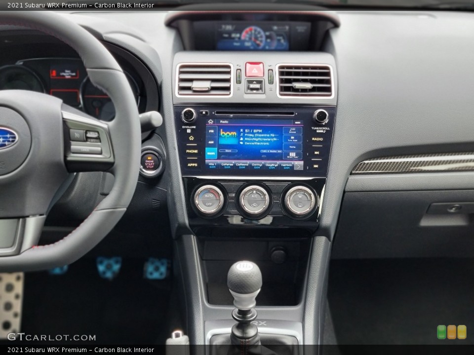 Carbon Black Interior Dashboard for the 2021 Subaru WRX Premium #142157859