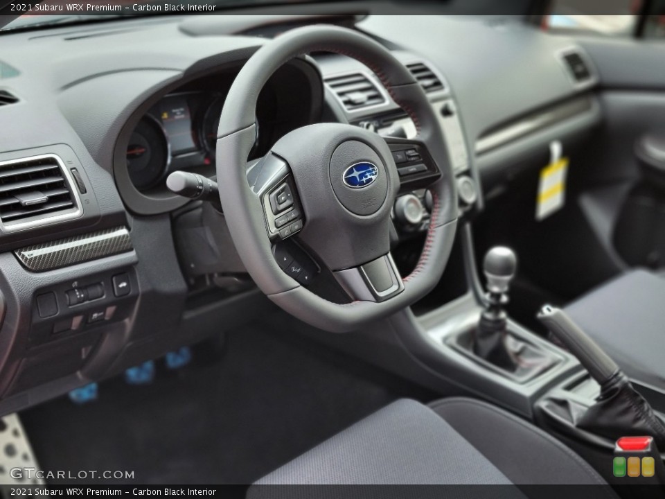 Carbon Black Interior Steering Wheel for the 2021 Subaru WRX Premium #142157873
