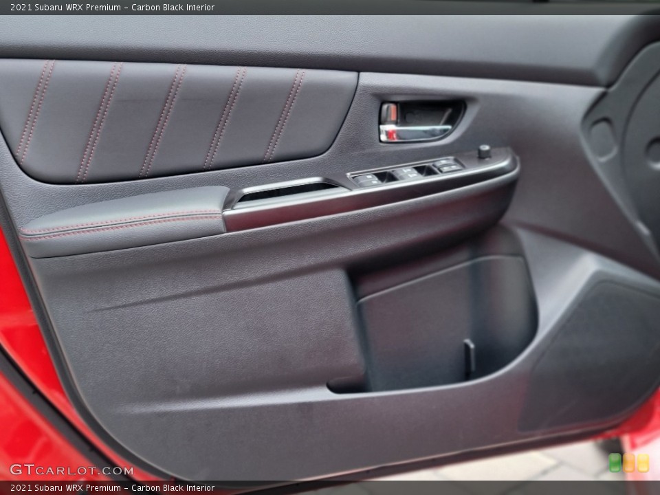 Carbon Black Interior Door Panel for the 2021 Subaru WRX Premium #142157906