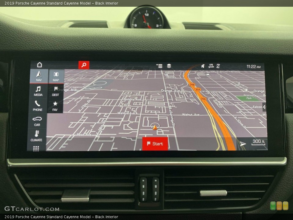 Black Interior Navigation for the 2019 Porsche Cayenne  #142158797