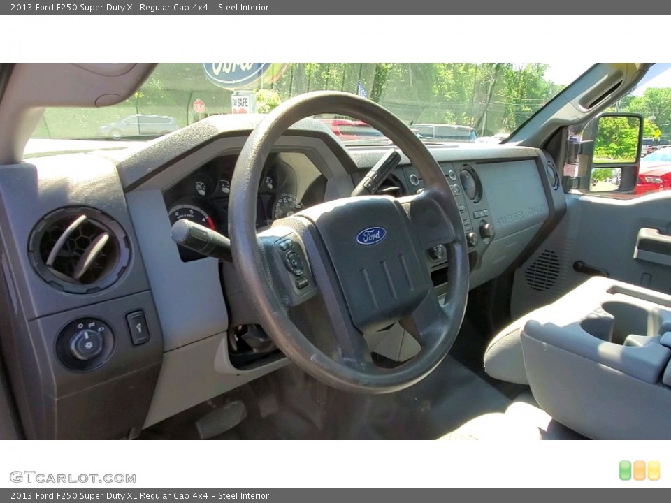 Steel Interior Dashboard for the 2013 Ford F250 Super Duty XL Regular Cab 4x4 #142162361