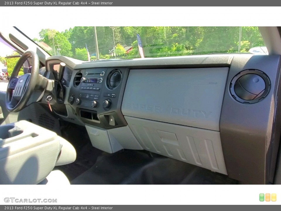 Steel Interior Dashboard for the 2013 Ford F250 Super Duty XL Regular Cab 4x4 #142162535