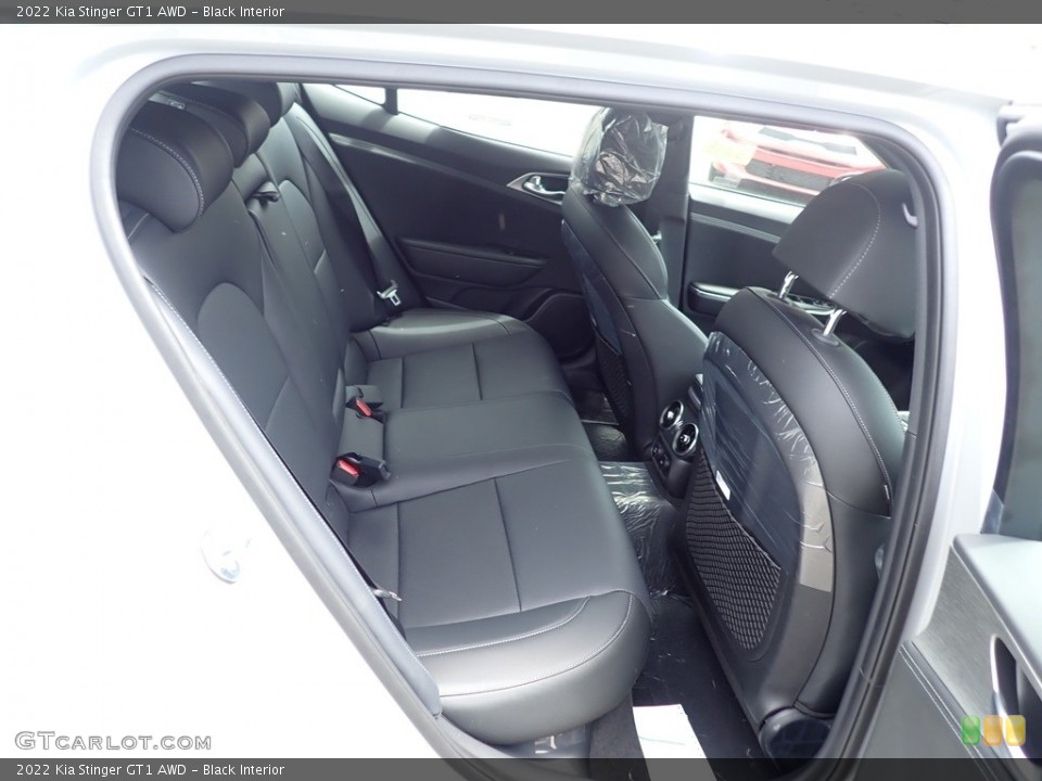 Black Interior Rear Seat for the 2022 Kia Stinger GT1 AWD #142163140