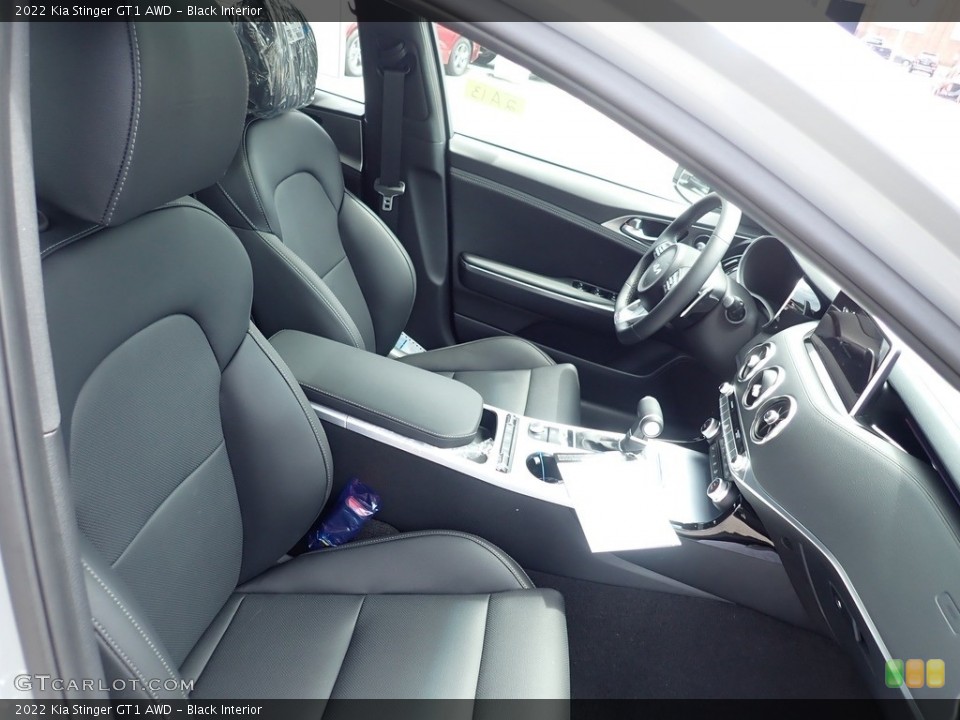 Black Interior Photo for the 2022 Kia Stinger GT1 AWD #142163166