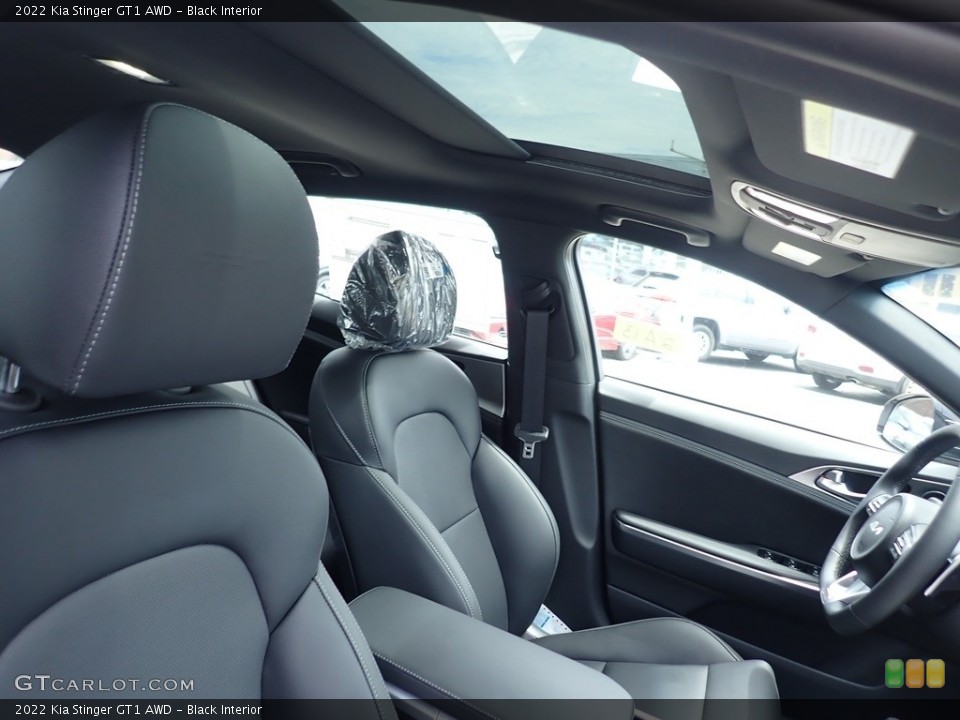 Black Interior Front Seat for the 2022 Kia Stinger GT1 AWD #142163187