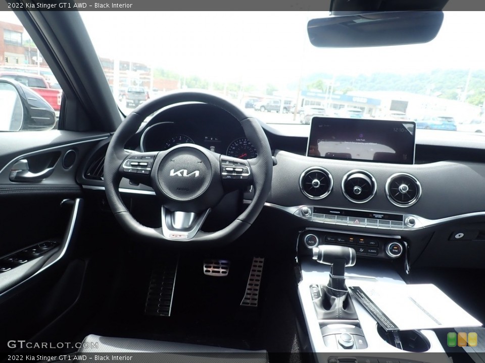 Black Interior Dashboard for the 2022 Kia Stinger GT1 AWD #142163241