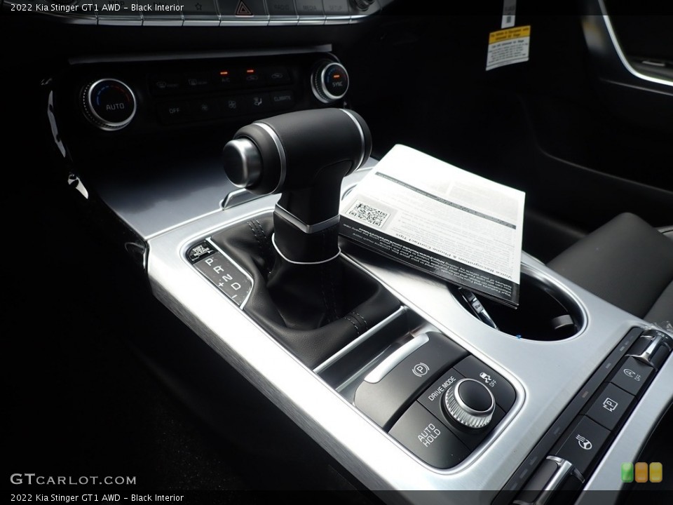 Black Interior Transmission for the 2022 Kia Stinger GT1 AWD #142163400
