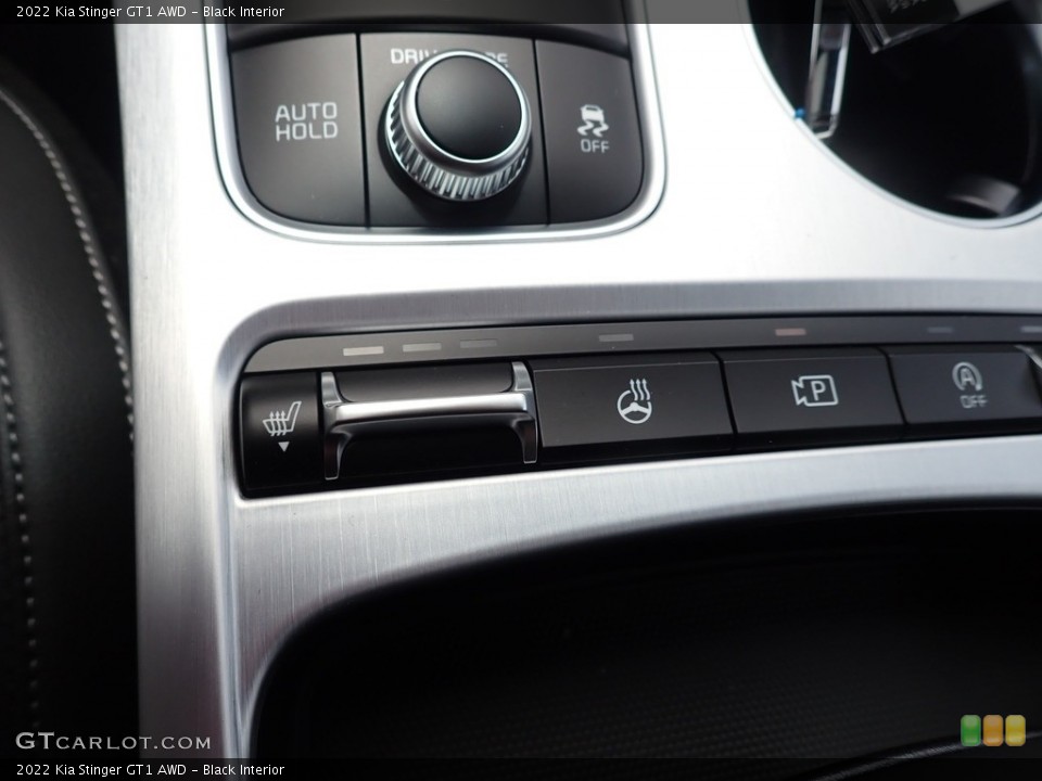 Black Interior Controls for the 2022 Kia Stinger GT1 AWD #142163421